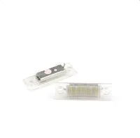 Ampoule de feu de plaque d'immatriculation à LED pour Volkswagen VW Golf 5 Plus Cimousint B5.5 Jetta Touran 2003-2010