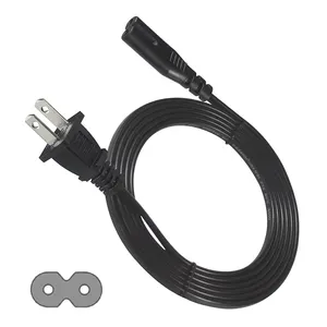 Oem-Stecker Abbildung 8 Kabel winkel Us 2-poliges USA-Netz kabel C7 Extended Charging Nema 1 15P