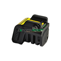 Visée laser rechargeable ultra-compacte avec batterie Li-ion intégrée, étanche IP64, résistante aux chocs 800G, garantie 1 an