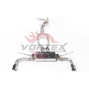 Sistema de Escape Catback Vortex SUS304 Valvetronic para Audi Q7 3.0T 3.6L 2005-2015, Punta Cuádruple, Instalación Directa, Escape de Alto Rendimiento - Product Image 1