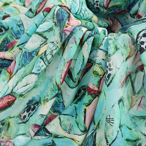 Chất lượng cao in kỹ thuật số trên Viscose rayon <span class=keywords><strong>crepe</strong></span> vải cho váy vải - Product Image 3