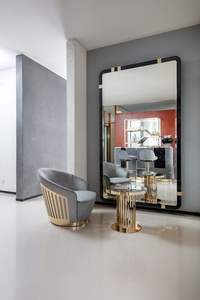 <span class=keywords><strong>Fauteuil</strong></span> <span class=keywords><strong>pivotant</strong></span> d'appoint de luxe en acier inoxydable, rembourrage en tissu velours capitonné, pour hôtel, villa, salon - Product Image 2