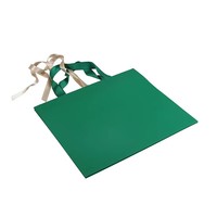 Sac cadeau de luxe en carton recyclé personnalisé avec poignée à cordon pour l'emballage de montres intelligentes