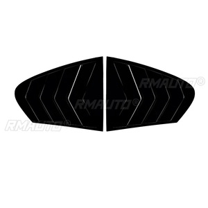 Rear <b>Window</b> Shutter Cover Trim <b>Window</b> Louver Side <b>Vent</b> Trim for BMW 5 Series F10 525i 530i 2011-2017 Car Accessories - Product Image 6