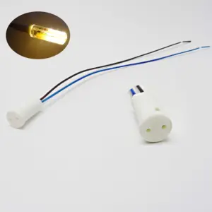 קרמיקה G4 מחבר LED הלוגן מנורת שקע כבל 20CM אורך 12V 110V 220V G4 מנורת בעל
