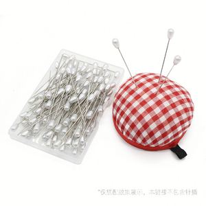 Nouvelle aiguille plate en forme de poire pour la décoration de vêtements, fixation d'écharpes en soie - Product Image 2
