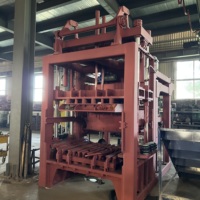 Machine automatique de fabrication de briques en béton contrôlée par PLC QT15-15, ligne de production de blocs de pavés creux et pleins haute pression