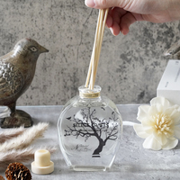 Ensemble de diffuseur de parfum de fleurs séchées, emballage cadeau personnalisé, 12 pièces, huiles essentielles