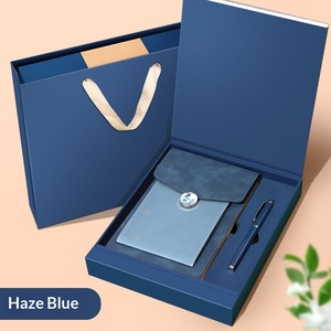 Ensemble cadeau de carnet de notes mobile personnalisé avec logo, journal avec compartiment pour <span class=keywords><strong>téléphone</strong></span> pour événements d'entreprise et cadeaux d'affaires - Product Image 4