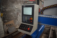 Machine de découpe au plasma en métal CNC à portique robuste avec flamme d'oxygène et coupeur de plasma