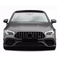 Per Mercedes Benz CLA Classe C118 CLA200 CLA35 Kit Carrozzeria Modificato e Aggiornato Stile CLA45 AMG con Paraurti Anteriore, Griglia GT e Air Knife