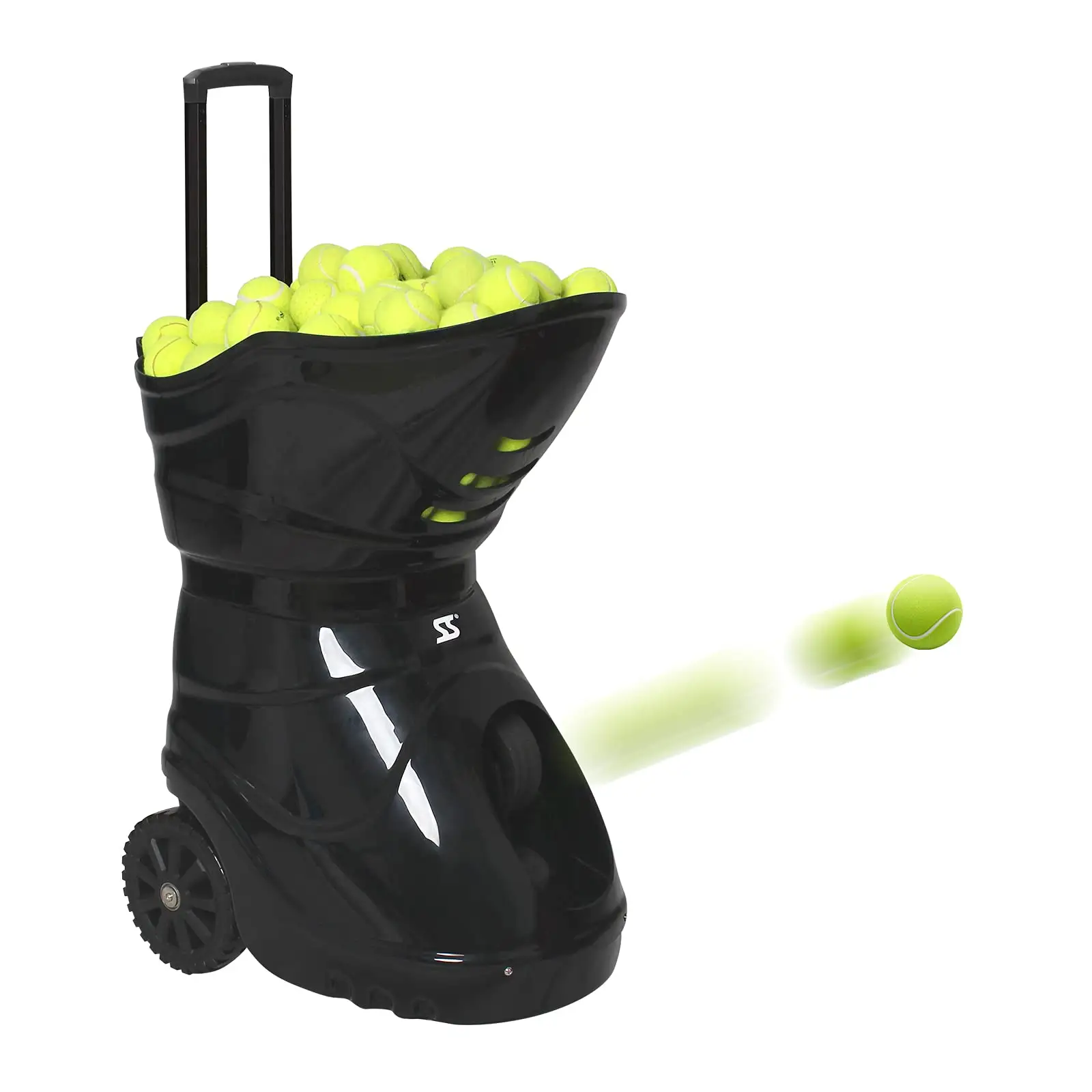 SKYEGLE Tennis Ball Machine Portable Tennis Ball Launcher Automatic Practice Equipment Ball Thrower Shooter with Remote Control for Beginner Tennis Training S2015 