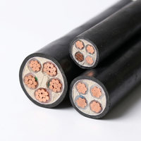 Câble d'alimentation souterrain N2XY YJV 3, 4 ou 5 conducteurs, 16mm, 25mm, 35mm, 95mm, 70 mm², en cuivre CU/PVC/XLPE avec bande d'acier