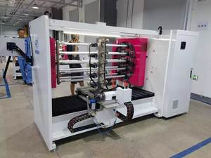 Máquina de Corte de Fita para Chicote Automotivo HJY-QJ10 / Máquina de Corte de Fita de Dez Eixos - Product Image 3