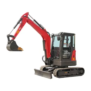 Euro 5 EPA OEM/ODM CE Mini Máy xúc EPA động cơ 4 tấn bánh xích Micro Digger 1 tấn 2 tấn thủy lực máy xúc