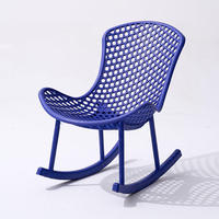 Fauteuil à bascule de luxe en plastique, chaise de loisirs pour balcon, fauteuil inclinable multifonction pour salon et chambre à coucher, canapé paresseux pour adulte