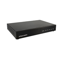 Nuevo Sistema PBX IP Excelltel PX400 con 4 Puertos FXO, Teléfono VoIP SIP con Puerta de Enlace VoIP para Pequeñas Empresas
