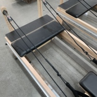 Máquina de Pilates Reformer de Madera de Arce para Estudio Profesional, Hogar y Gimnasio Comercial