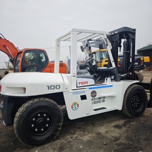 Montacargas Usado TCM FD100Z8 de 10 Toneladas, Montacargas de Servicio Pesado, Diésel, Buen Estado, Fabricado en 2021 - Product Image 3