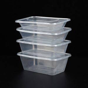 Wholesale Transparent PP Portable Rectangle Shaped Food <b>Packing</b> <b>Box</b> Hot Selling Restaurant Takeaway Food <b>Lunch</b> <b>Box</b> - Product Image 3
