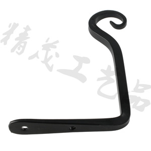 Jingmao Wall Mounted Wrought Iron <b>Hook</b> 5.67 In <b>S</b> Shaped Minimalist Design For Clothes And Baskets Durable - Product Image 3