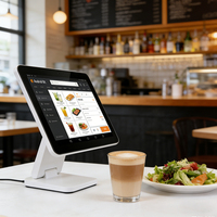 Tablette PC Kiosque de Commande Automatique Android NFC 12 Pouces pour Hôtel Restaurant POS Menu Tap-to-Pay Vente en Gros