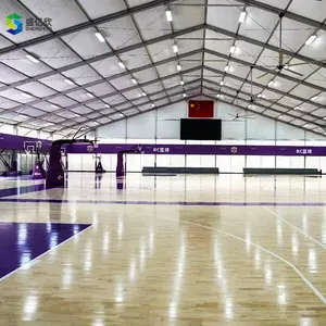 Bán buôn lớn lều ngoài trời không thấm nước khung nhôm sân tennis marquee Lều tùy chỉnh Lều cong hàng đầu