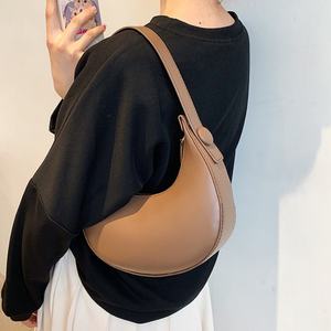 Nouveau Sac à Bandoulière en Cuir Tendance pour Femme 2026 – Sac à Main Uni Abordable avec Fermeture Éclair pour une Protection Optimale - Product Image 2