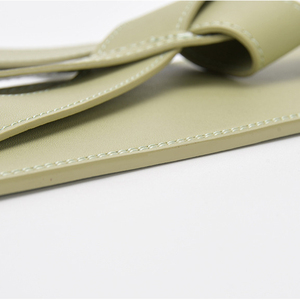 Damen Kuhleder Echtleder Korsettgürtel Breiter Knotengürtel Verstellbarer Druckknopf Echtleder <span class=keywords><strong>OBI</strong></span>-Gürtel für Damenkleider - Product Image 4