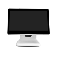Кассовый аппарат 15,6 дюймов сенсорный экран все в одном POS-система терминал Windows 10 Pro