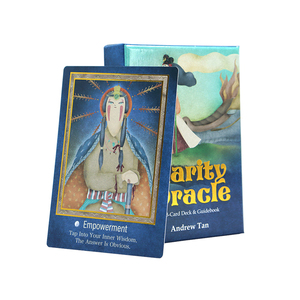 Üretici oracle et <span class=keywords><strong>tarot</strong></span> personnaliss özelleştirilmiş baskı ile tasarım her iki tarafın oracle güverte <span class=keywords><strong>tarot</strong></span> rehber - Product Image 4