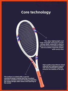 ไม้เทนนิส SALYWEE ของแท้ รุ่น POWER 2.0 คาร์บอนไฟเบอร์/ไนลอน สำหรับนักศึกษา แข่งขัน ฝึกซ้อม กีฬา - Product Image 4
