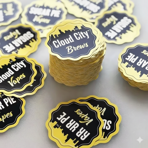 Autocollants en vinyle imperméables découpés à l'emporte-pièce personnalisés de haute qualité décalcomanies adhésives de Style dessin animé <span class=keywords><strong>pour</strong></span> les décorations d'affaires ou de <span class=keywords><strong>vacances</strong></span> - Product Image 2