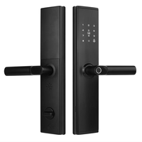 HUNE électronique Ttlock étanche Smart Tuya serrure biométrique empreinte digitale mot de passe carte sans clé Smart Wifi serrure de porte