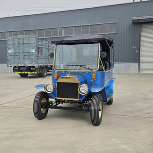 Bus de tourisme de luxe rétro de style européen, électrique, vintage, certifié CE, idéal pour les centres de villégiature et les mariages - Product Image 2