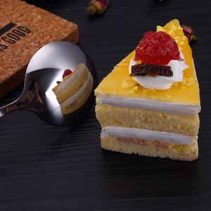 Cuillère coréenne dorée en acier inoxydable 304, à long manche et tête ronde Sukkara, cuillère tendance pour hot pot et bibimbap - Product Image 2