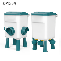 Nouveaux abreuvoirs automatiques écologiques en plastique pour volailles, à usage humide/sec, garantie 1 an pour poulets, cailles, pigeons, élevages