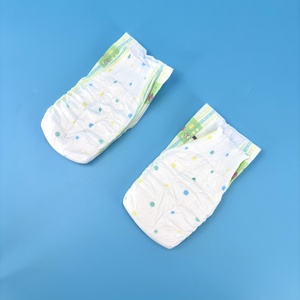 Babywindeln für Ganztägigen Komfort, Einweg, Weich, Atmungsaktiv, aus Papierflausch für Neugeborene und Kinder, Fujian China Fabrik, 3D-Auslaufschutz - Product Image 2