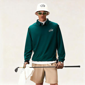 <span class=keywords><strong>Polo</strong></span> da Golf con Logo ricamato all'ingrosso <span class=keywords><strong>manica</strong></span> <span class=keywords><strong>lunga</strong></span> traspirante rapida asciugatura e <span class=keywords><strong>Slim</strong></span> <span class=keywords><strong>Fit</strong></span> da uomo <span class=keywords><strong>Polo</strong></span> da Golf - Product Image 1