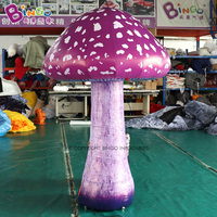 Champignons lumineux gonflables publicitaires à LED, modèle de ballon géant gonflable en forme de champignon pour la décoration de scènes de festival et de fêtes