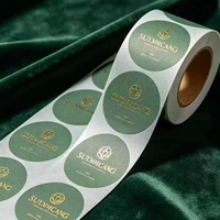Étiquette cosmétique personnalisée YSB résistante à l'alcool, au toucher doux et mat, avec logo imprimé pour les produits de parfum, de lotion et de soin de la peau