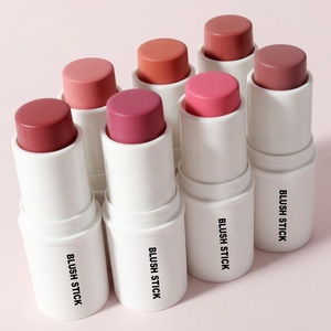 Oferta Especial Nuevo <span class=keywords><strong>Colorete</strong></span> Personalizado de Marca Privada Bajo MOQ Barra de <span class=keywords><strong>Colorete</strong></span> en Crema Rosa Mate Vegano Personalizado - Product Image 2
