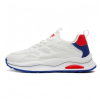 Chaussures de sport pour hommes de haute qualité à lacets avec amorti, anti-odeur, empeigne en maille flexible et semelle extérieure en caoutchouc - Prix de gros bas