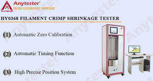 Probador de contracción de engarce de filamento completamente automático de alta calidad HY0368 - Product Image 2