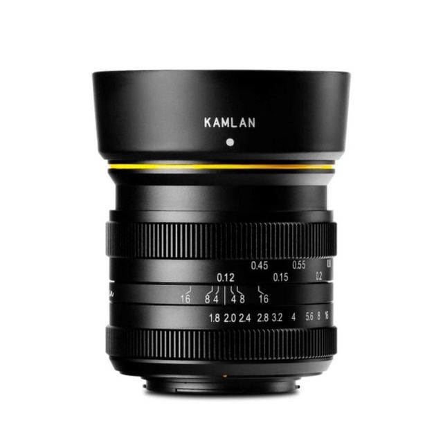 Kamlan 50mm F1.1 APS-C Large Aperture Manual Focus Lens for Canon EOS-M NEX Fuji X M4/3 Mount Camera for Mirrorless Cameras