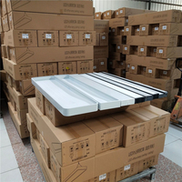 Instalación empotrada LED Batten Luz lineal integrada larga para pasillos de tienda/pasillos Visibilidad mejorada