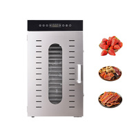 Industriële hetelucht fruitdroogmachine, voedseldehydrator, fruit- en bananendroogmachine