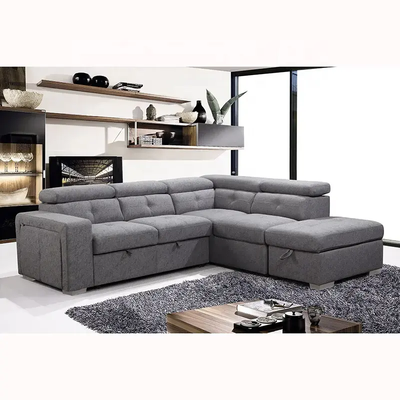 Hot Sale large multi-functional modern reconfigurable recliner sofa set fabric sofa corner combination Italian modular sofa