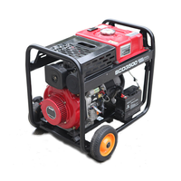 Zuverlässiger 6,5KW Industrie-Dieselgenerator 220V/380V 50Hz/60Hz, Professioneller tragbarer Wechselrichter-Generator.