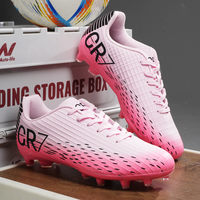 Chaussures de football professionnelles personnalisables pour hommes, basses, pour entraînement en salle et en extérieur, vente en gros directe usine